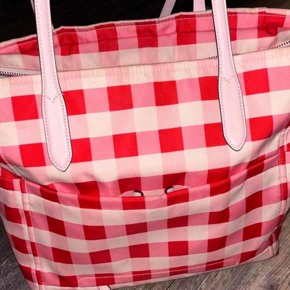 Kate Spade Checkered Tote Bag - Picture 5 of 7